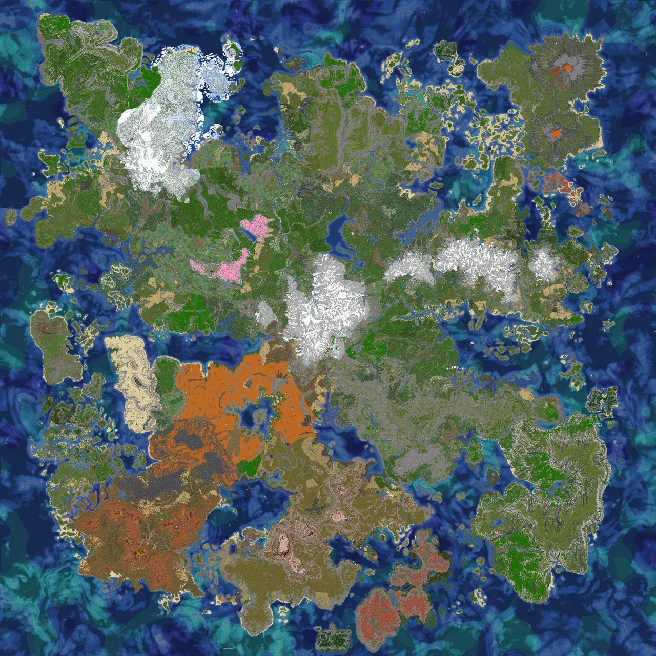 MCS SMP S8 Community Server Map